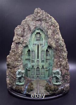 10.6'' The Lord of The Rings Hobbit Lonely Mountain Door Resin Statue Figure Toy