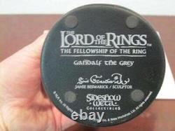 2001 Lord Rings Fellowship Gandalf The Grey Wizard Sideshow Weta Statue Mib