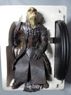 2001 Sideshow Weta Lord Of The Rings Orc Overseer Statue Maquette (new In Box)