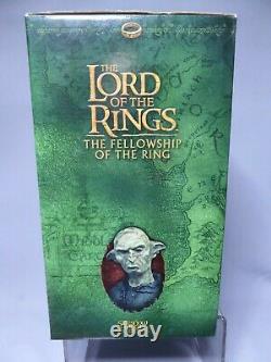 2001 Sideshow Weta Lord Of The Rings Orc Pitmaster Statue Maquette (new In Box)