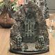 27cm The Lord Of The Rings Lonely Mountain Castle Front Gate Resin Statue Model