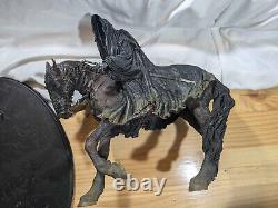 4156 Sideshow WETA LotR Lord of the Rings Ringwraith and Steed Polystone Statue