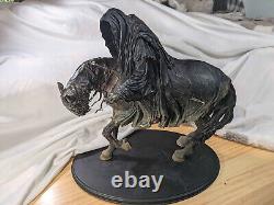 4156 Sideshow WETA LotR Lord of the Rings Ringwraith and Steed Polystone Statue