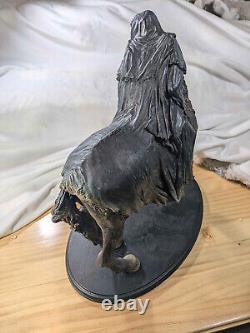 4156 Sideshow WETA LotR Lord of the Rings Ringwraith and Steed Polystone Statue