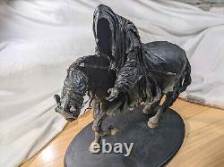 4156 Sideshow WETA LotR Lord of the Rings Ringwraith and Steed Polystone Statue