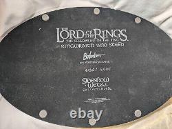 4156 Sideshow WETA LotR Lord of the Rings Ringwraith and Steed Polystone Statue