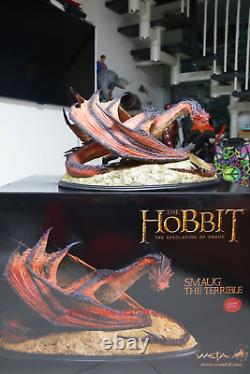 Apricorn WETA The Lord of the Rings Smaug Statue Figure Model Collectible Only 1