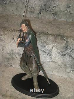 Aragorn Son of Arathorn RARE Sideshow Weta Strider statue Lord of the Rings LOTR