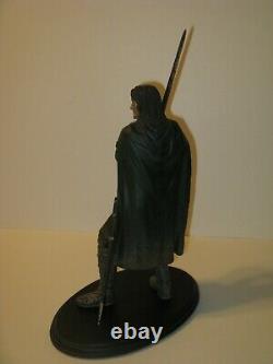 Aragorn polystone statue Sideshow Weta Lord of Rings Fellowship LOTR FOTR
