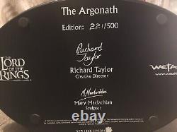 Argonath Weta Lord of the Rings Very Rare Grail Limited Edition 500 Collector