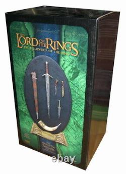 Arms of the Fellowship 2 Herr der Ringe Waffen Lord of the Rings Statue Sideshow