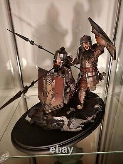 DWARF SOLDIERS OF THE IRON HILLS Weta Statue The Hobbit Lord of The Rings