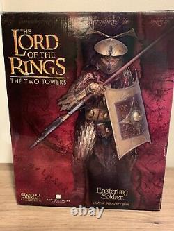 Easterling Soldier Statue Lord of the Rings LOTR Sideshow Weta Two Towers