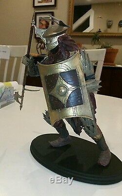 Easterling Soldier Statue Lord of the Rings LOTR Sideshow Weta Two Towers