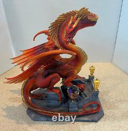 FRANKLIN MINT - Lord of the Rings SMAUG The Golden Dragon (10) - Imperfect