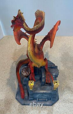 FRANKLIN MINT - Lord of the Rings SMAUG The Golden Dragon (10) - Imperfect