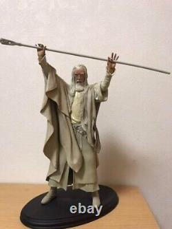 Figure Sideshow Lord of The Rings The Two Towers Gandalf The White Statue 1/6