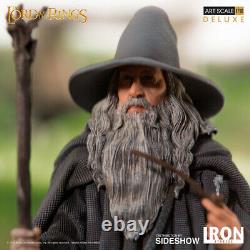 GANDALF GREY DELUXE Lord of the Rings IRON STUDIOS BDS Art Scale 110 (US) NEW