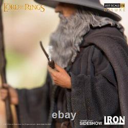 GANDALF GREY DELUXE Lord of the Rings IRON STUDIOS BDS Art Scale 110 (US) NEW