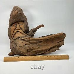 Gandalf Lord of the Rings LOTR Black Forest Germany Wood Statue One of a KIND