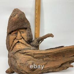 Gandalf Lord of the Rings LOTR Black Forest Germany Wood Statue One of a KIND