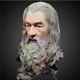 Gandalf Painted Bust The Lord Of The Rings Art Statue The Hobbit Painted Ver