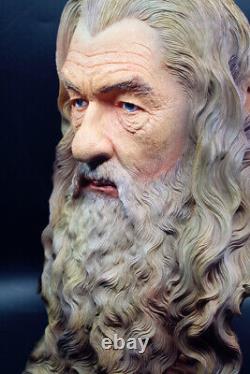 Gandalf Painted Bust The Lord of the Rings Statue The Hobbit Customized Version