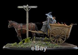 Gandalf and Frodo on Cart statue Weta 16 Scale Lord of the Rings