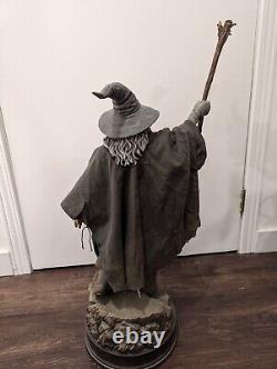 Gandalf the Grey Lord of the Rings Sideshow Premium Format Statue Exclusive