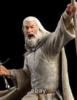 Gandalf the White Lord of the Rings 12 Weta Workshop Figures of Fandom Statue