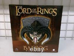 Gentle Giant Lord Of The Rings Balrog Wall Mount Statue #os