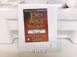 Gentle Giant Lord Of The Rings Balrog Wall Mount Statue #os