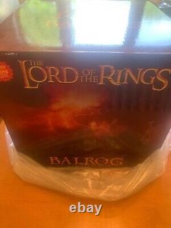 Gentle Giant Lord of the Rings Fellowship Balrog Statue Bust Factory Sealed