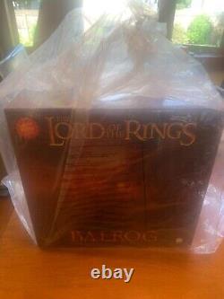 Gentle Giant Lord of the Rings Fellowship Balrog Statue Bust Factory Sealed