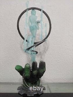 Halo Cortana Statue / Figure Master Chief Hand, Halo Rings, AI Chip