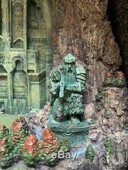 Handmade Statue The Lonely Mountain EREBOR Lord Of The Rings LOTR Toys Scuplt