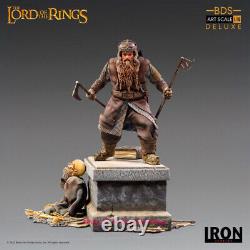 IRON STUDIOS Gimli Deluxe BDS Art 1/10 Lord of the Rings Figurine Resin Statue