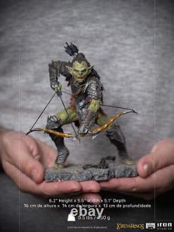 IRON STUDIOS Lord of the Rings Moria Archer Orc 1/10 Tenth Scale Statue Figure N