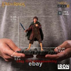 Iron Studios Frodo Baggins Lord Of The Rings Art Scale 1/10 Statue In Stock