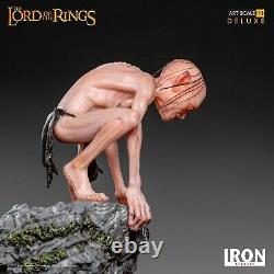 Iron Studios Gollum Deluxe Statue Bds Art Scale 110 Lord Of The Rings