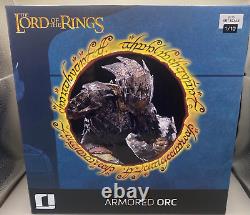 Iron Studios Lord Of The Rings Armored Orc 1/10 Art Scale Statue LOTR