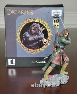 Iron Studios Lord of The Rings Aragorn 1/10 Art Scale Statue BOX A BIT ROUGH