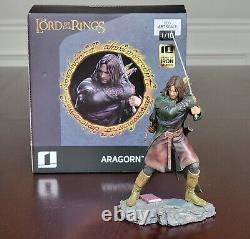 Iron Studios Lord of The Rings Aragorn 1/10 Art Scale Statue BOX A BIT ROUGH