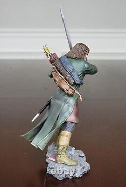 Iron Studios Lord of The Rings Aragorn 1/10 Art Scale Statue BOX A BIT ROUGH