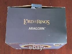 Iron Studios Lord of The Rings Aragorn 1/10 Art Scale Statue BOX A BIT ROUGH