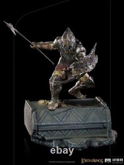 Iron Studios Lord of the Rings Armored Orc Art Scale 1/10 Statue Figure In Stock