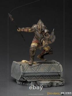 Iron Studios Lord of the Rings Armored Orc Art Scale 1/10 Statue Figure In Stock