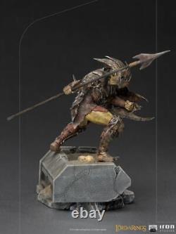 Iron Studios Lord of the Rings Armored Orc Art Scale 1/10 Statue Figure In Stock