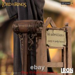 Iron Studios The Lord Of The Rings Gandalf Deluxe Art Scale 1/10 Statue In Stock