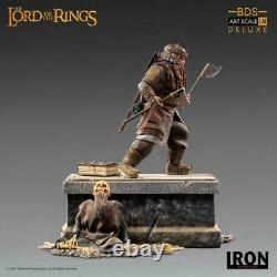 LORD OF THE RINGS Gimli 1/10 Deluxe BDS Art Scale Statue Iron Studios